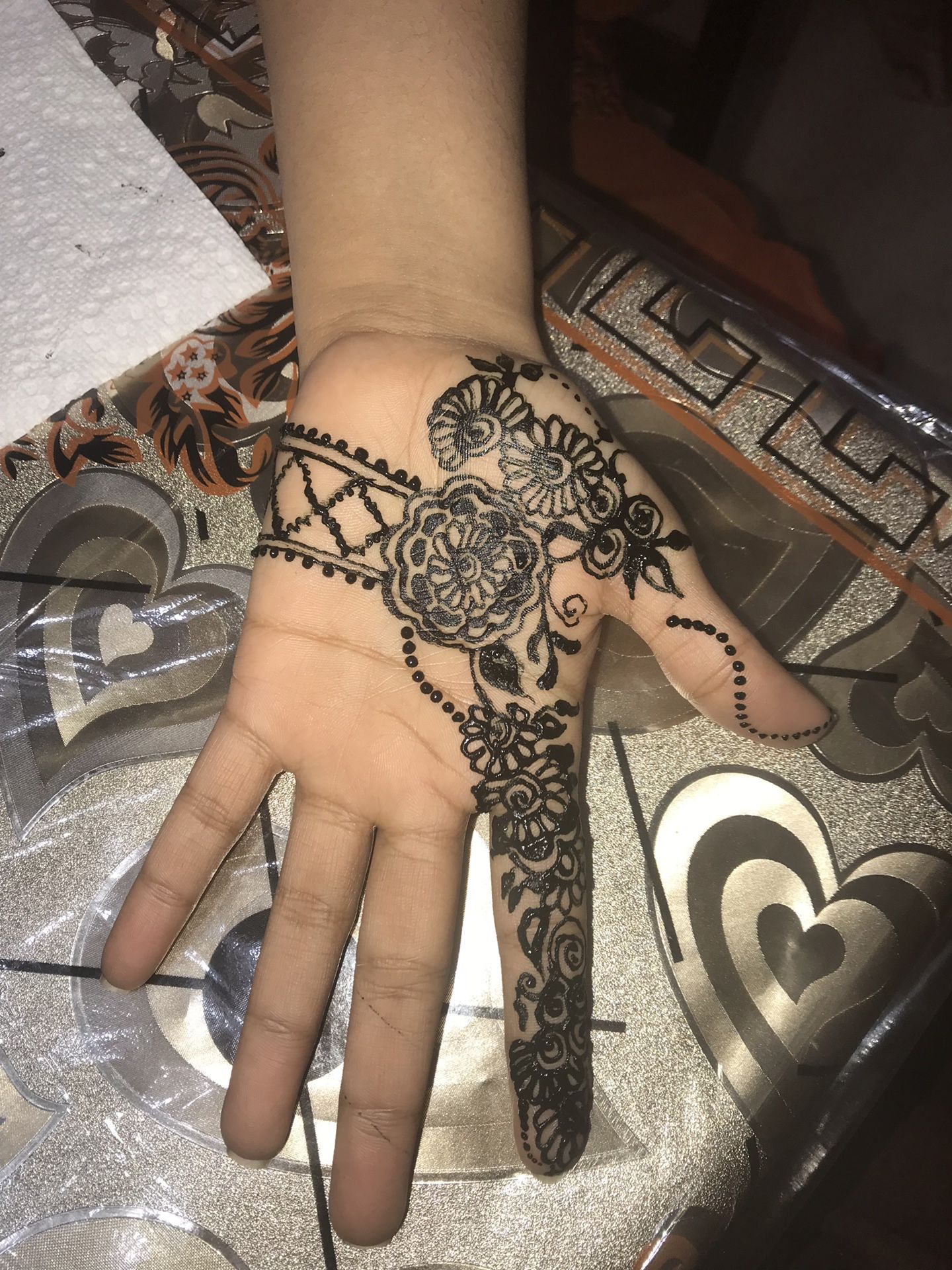 Henna tattoo