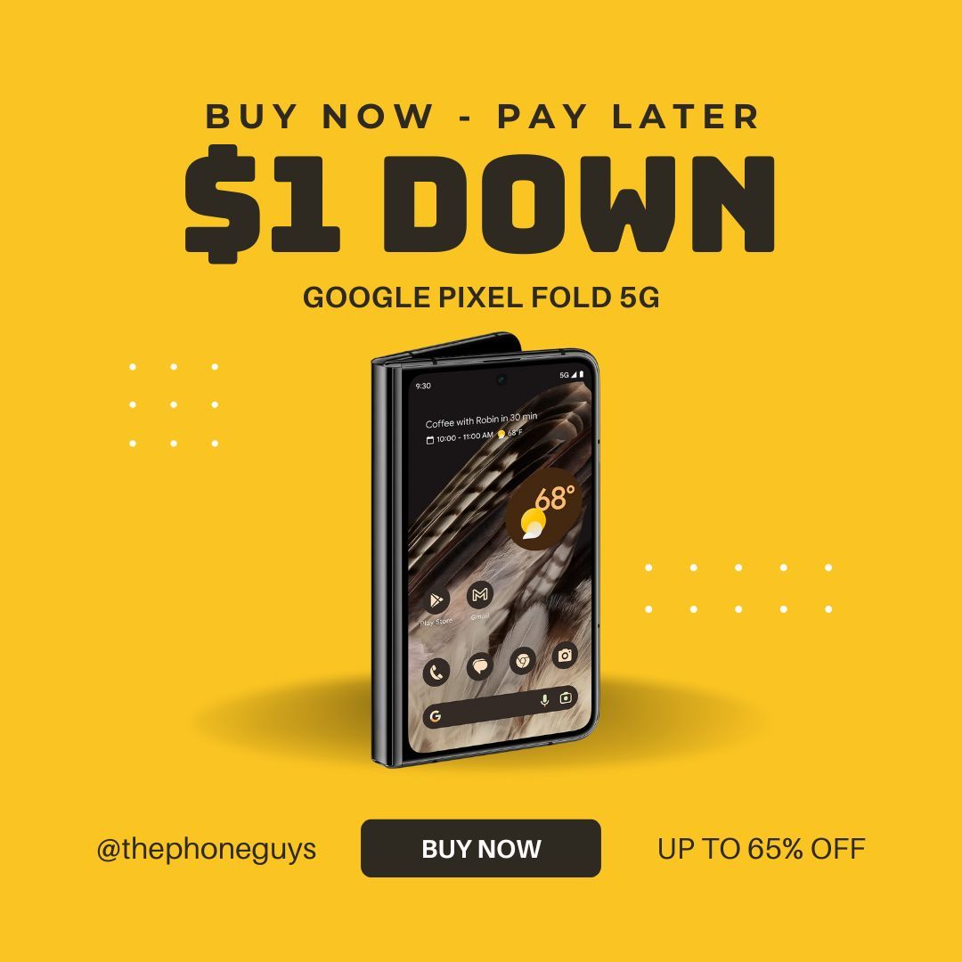 Pixel Fold 5G: Solo $699.99 | Libre + Garantía