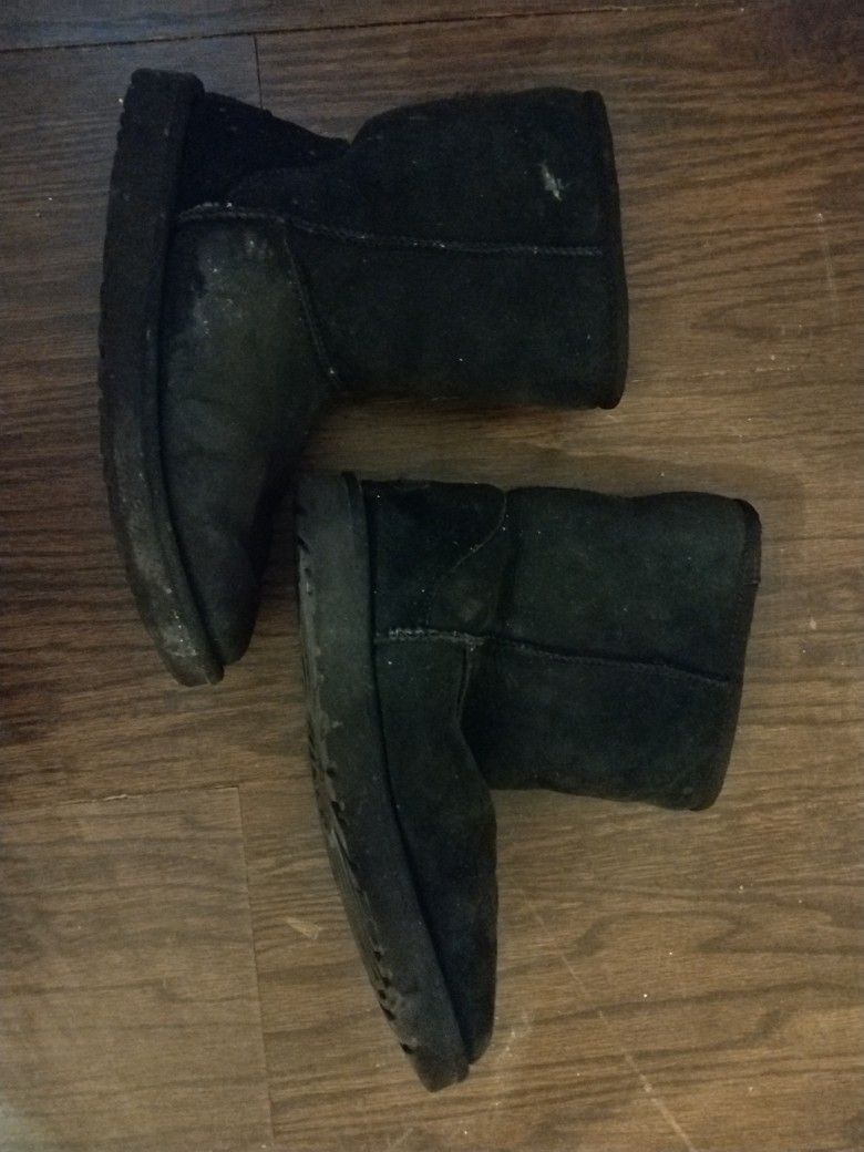 Ladies Black Sz 9 UGGs Boots 