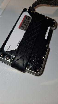 Wallet, Bi-fold, Dango, Black & Metal