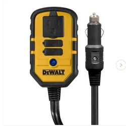 DEWALT
140-Watt Portable Car Power Inverter with
Dual USB Ports