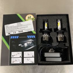 Brand new H4 LED Headlight Bulb, 60W 6000K 9000LM