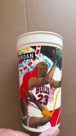 Vintage 1994 McDonald's Michael Jordan Nothing But Net MVP Plastic Cup