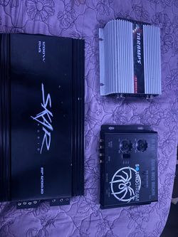 Amplifiers taramp skar and epicenter sound stream