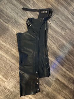 Street & Steel leather chaps
