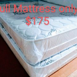 $175 Dull PLUSH Mattress.  Brand New.  Free Delivery SaSame-day 