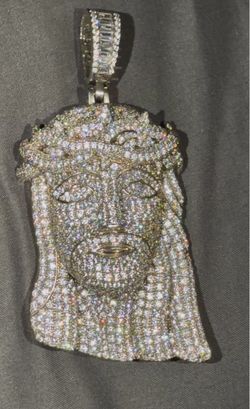 Iced Out Jesus Face