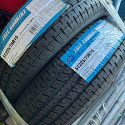 Brand New Trailer Tires ST225/75R15 (2 Tires)