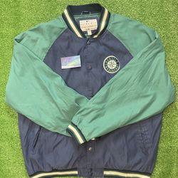 Vintage Seattle Mariners Windbreaker Size X-Large for Sale in