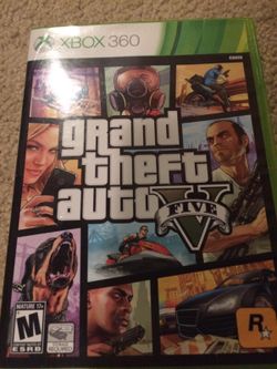 Grand theft auto 5 Xbox 360 game