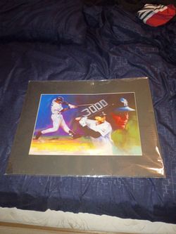 Derek Jeter 3000 home run poster