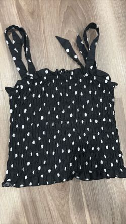 Polka dot top