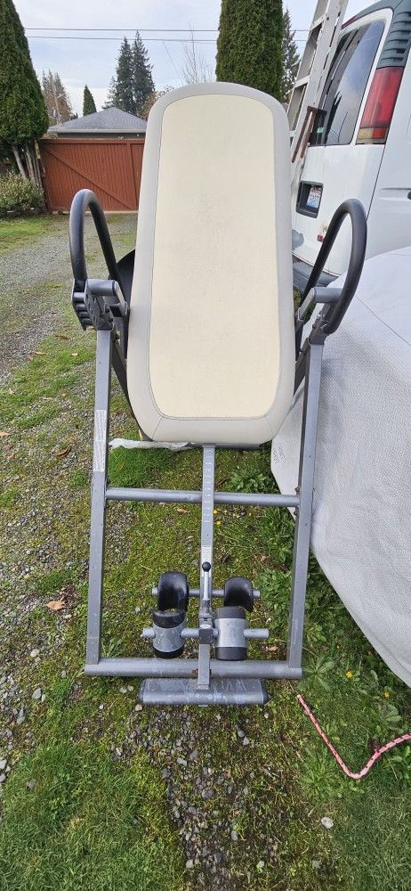 Inverted exercise machine. $30