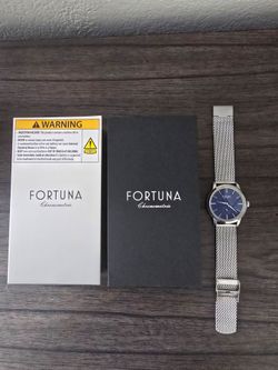 New Fortuna Chronometric Lincoln Blue Watch