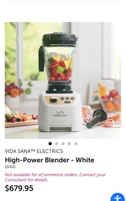Vida Sana High-Power Blender White