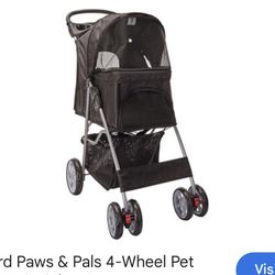 Oxgord Dogs And Paws 4-Wheel Pet 