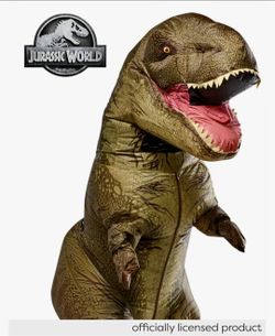 Jurassic World T-Rex Inflatable Halloween Costume for Adults