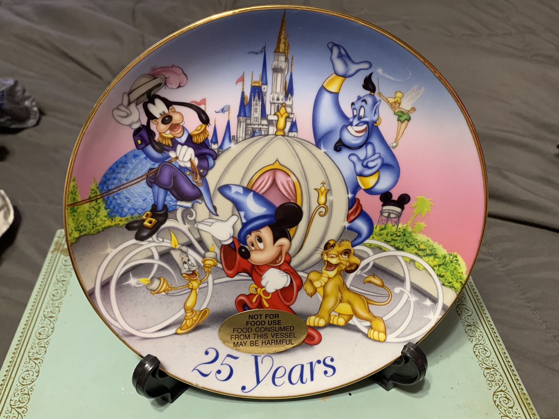 Walt Disney 25th Anniversary plate!