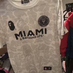 BAPE  x Inter Miami CF Camp Tee Shirt 
