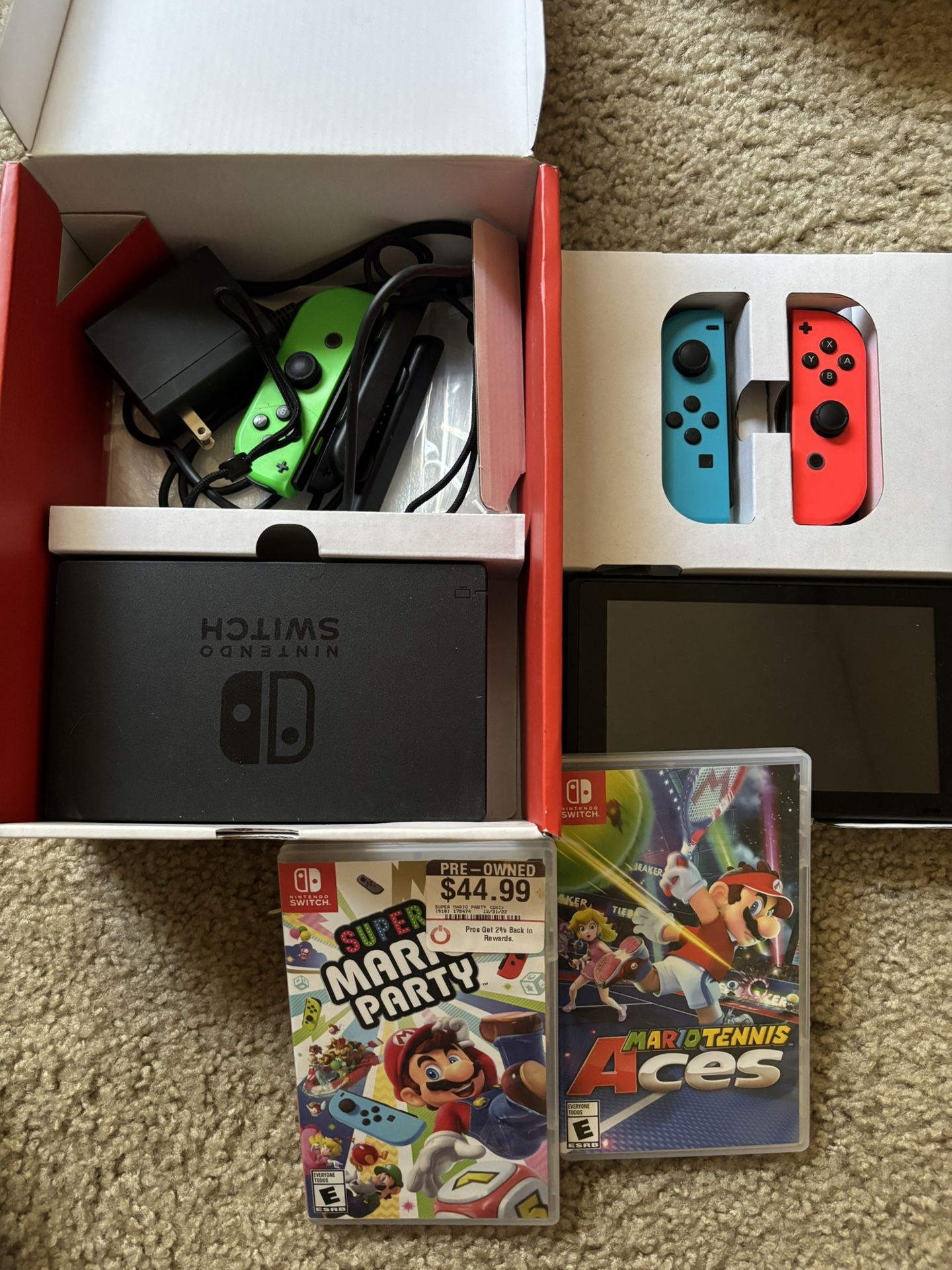 Nintendo Switch. 