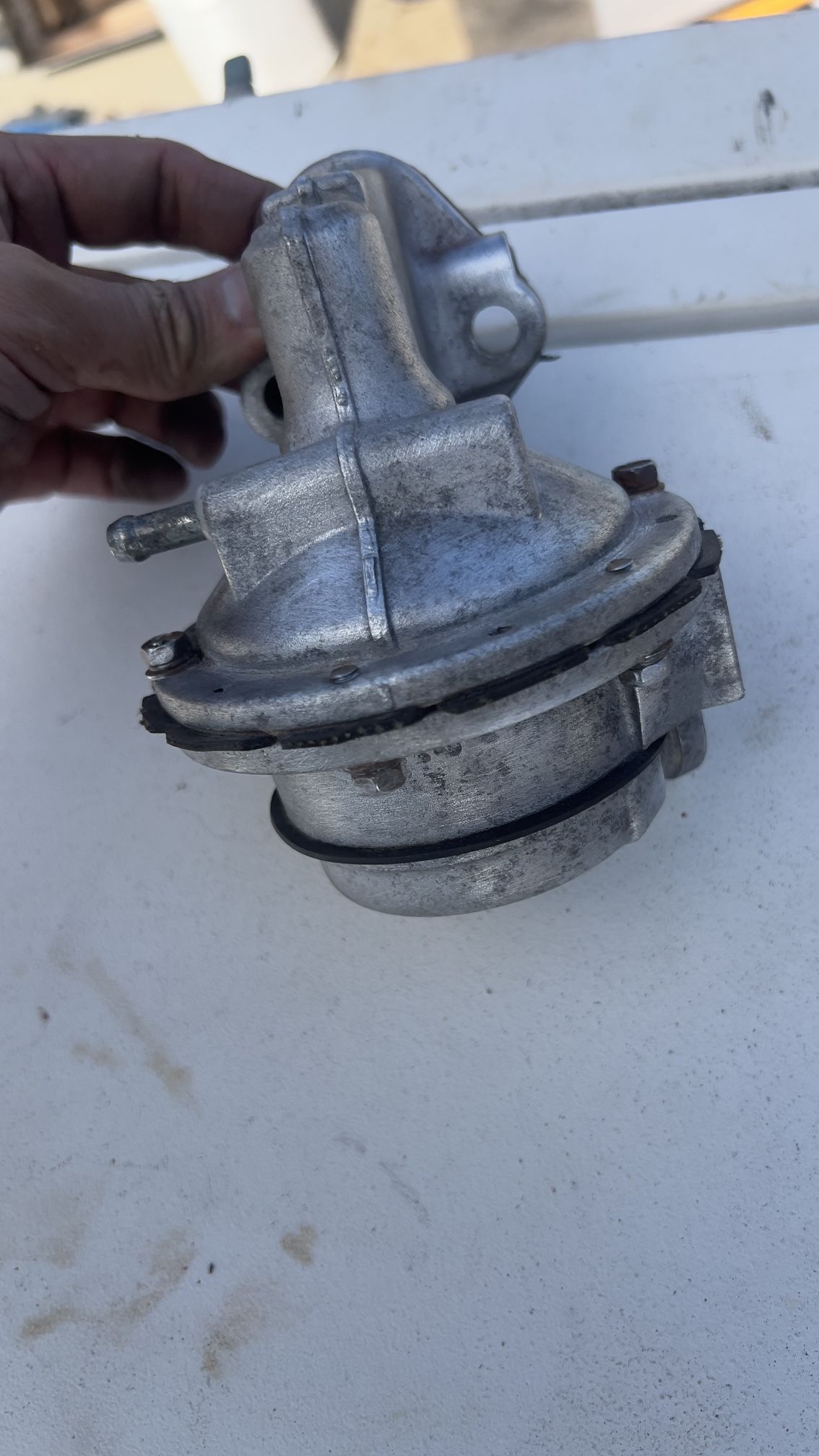 Fuel Pump Used On A 350 Volvo Penta Boat Engine