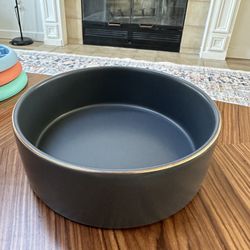 Frisco Modern Gold Rim Ceramic Dog Bowl