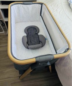 Bassinet for bed
