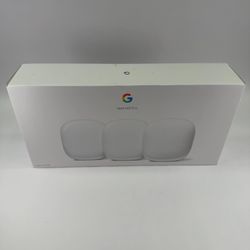 Google Nest Wifi Pro Tri Band WiFi 6E G6ZUC Mesh WiFi Router 3 Pack