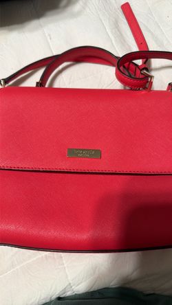 Kate Spade New York Red Saffiano Leather Handbag