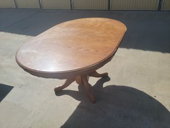 Oak Expandable Table 