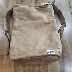 Vans Off The Wall Tan Backpack Travel Gym School Bag