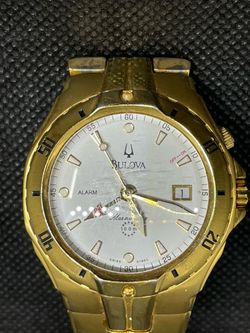 ***RARE  SWISS  BULOVA MEN’S ALARM WATCH ***