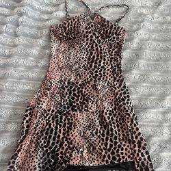 Fashion Nova leopard dress 