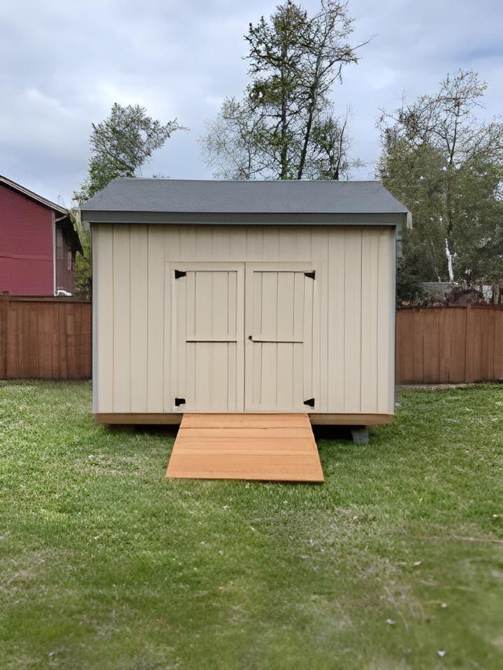 10x12 Classic House Style Shed 
