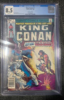 King Conan #1 Marvel Comics CGC 8.5