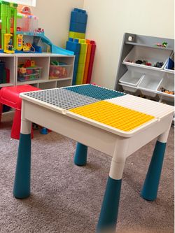 Kids activity table + marble run