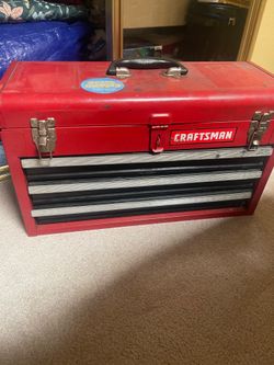Tool box with tools