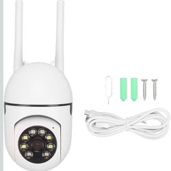 WiFi Security Camera, Indoor/outdoor, New