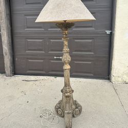 Vintage Stone Floor Lamp
