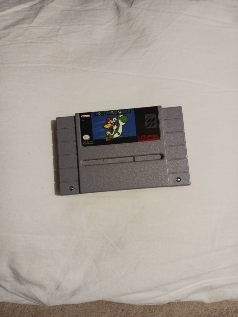 Super .ario World Super Nintendo