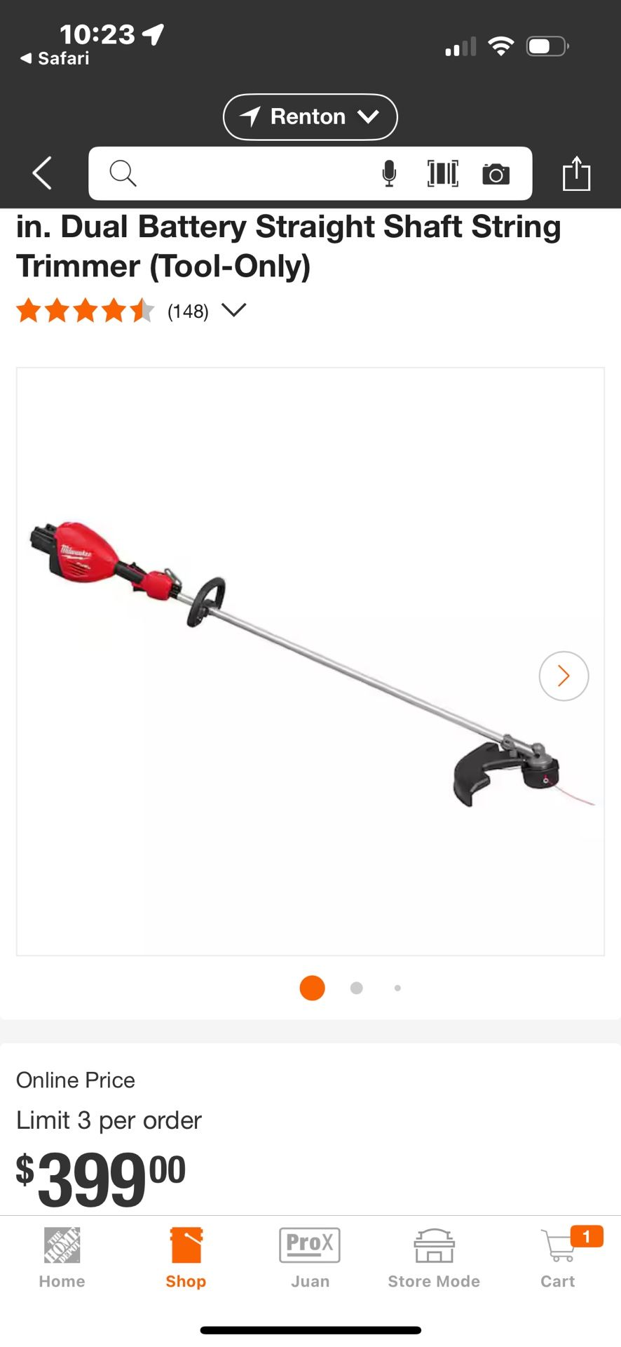 Milwaukee Trimmer