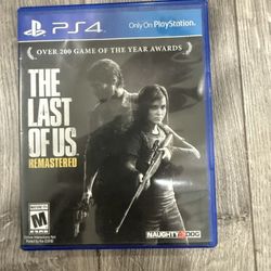 The Last Of Us Remastered For Ps4 