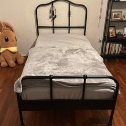 Twin Size Bed Frame Black
