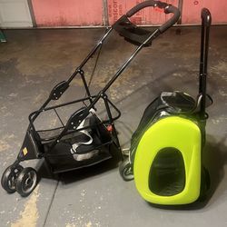Pet Carrier Stroller Set