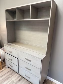 Dresser with hutch - PRICED TO SELL FAST