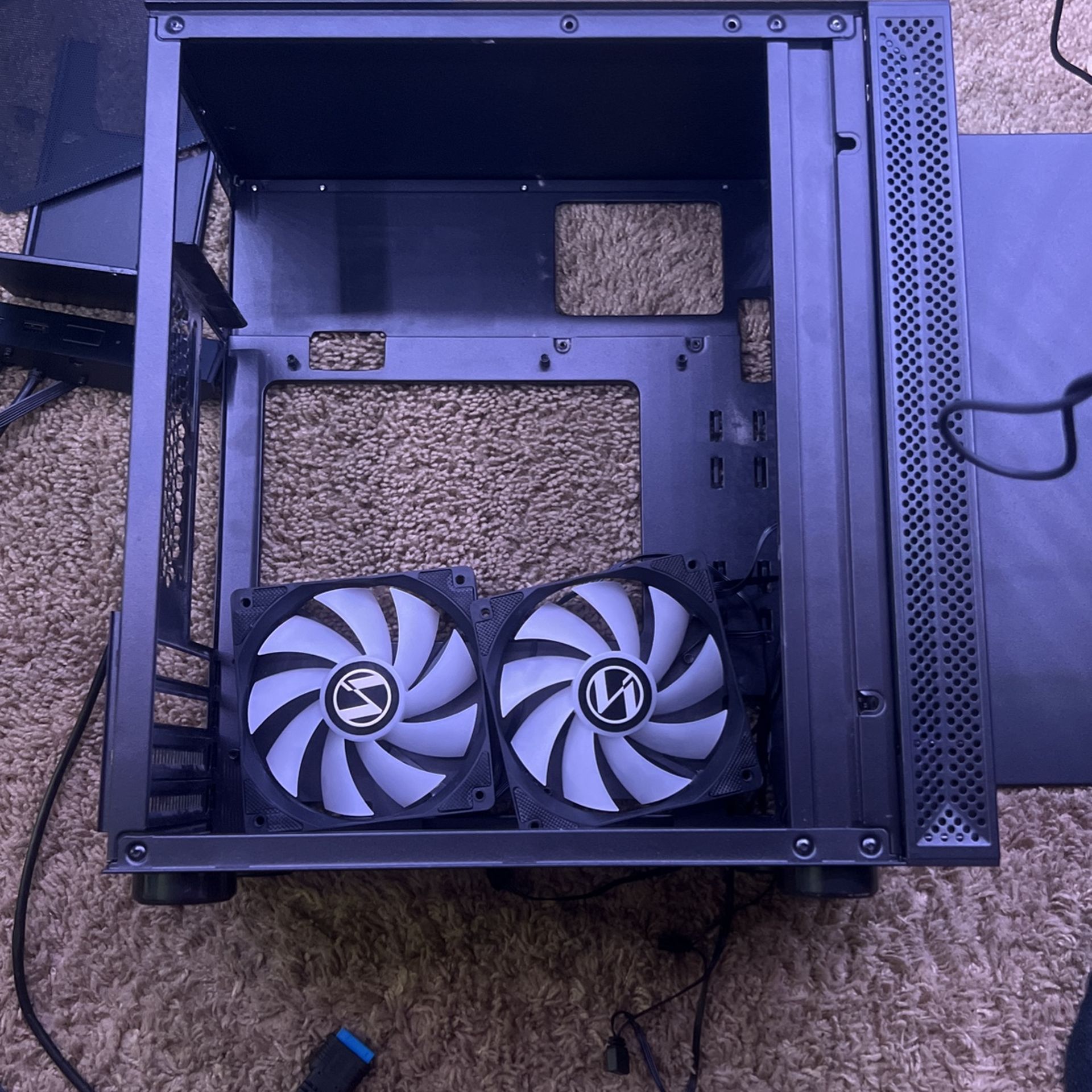 Pc Case With Liam Li RGB Fans That Work (TALING OFFERS)