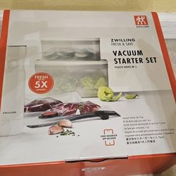ZWILLING Fresh & Save 7-pc Plastic Vacuum Starter Set (Brand New)