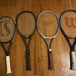 Tennis Racquets/Rackets $10 Each 