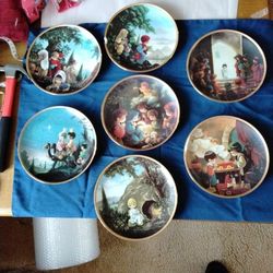 Precious Moments Binle Story Plate Collection