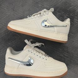 Nike Air Force 1 Travis Scott Cactus Jack Sail